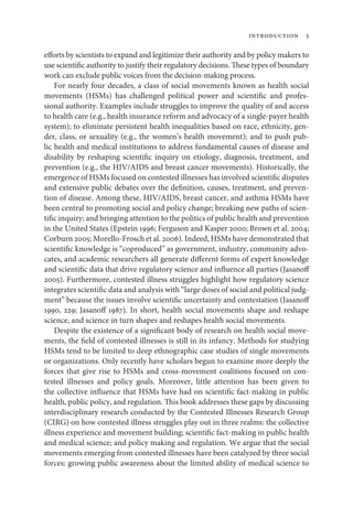 Contested Illnesses Citizens Science And Health Social Movements Phil ...