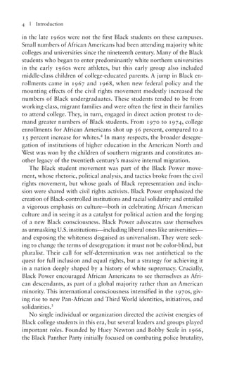 The Black Revolution On Campus Martha Biondi | PDF