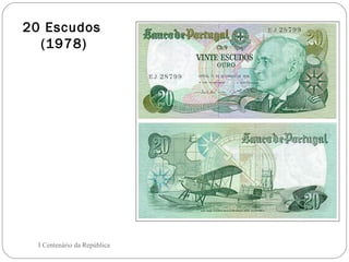 20 Escudos  (1978) I Centenário da República 