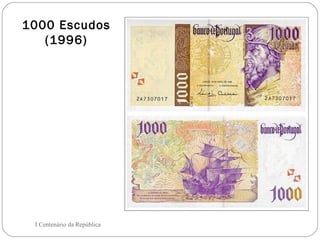 1000 Escudos (1996) I Centenário da República 