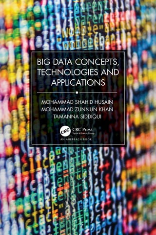 Big Data Concepts Technologies And Applications Mohammad Shahid Husain ...