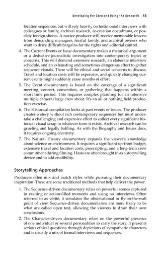 Documentary Filmmaking A Contemporary Field Guide John Hewitt | PDF
