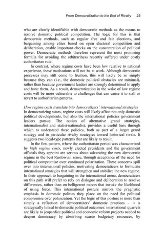 Democratization And Military Transformation In Argentina And Chile ...