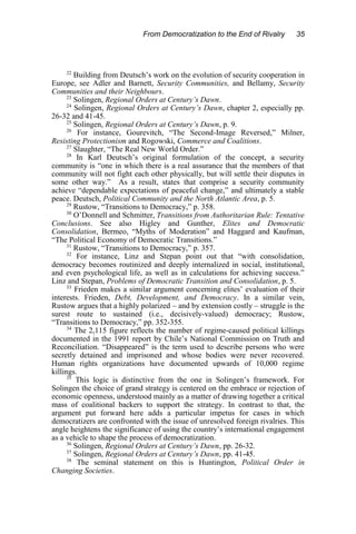 Democratization And Military Transformation In Argentina And Chile ...