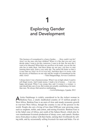 Women And Development In Africa How Gender Works Michael Kevane | PDF