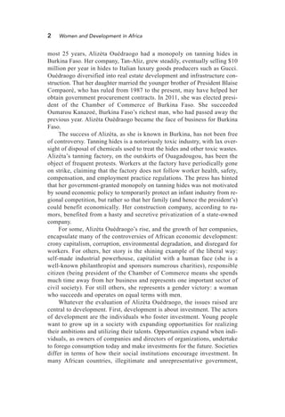 Women And Development In Africa How Gender Works Michael Kevane | PDF