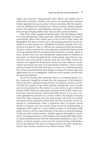 Women And Development In Africa How Gender Works Michael Kevane | PDF