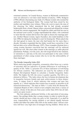 Women And Development In Africa How Gender Works Michael Kevane | PDF