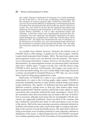 Women And Development In Africa How Gender Works Michael Kevane | PDF