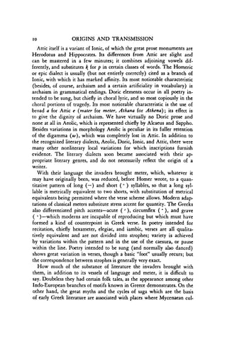 A History Of Greek Literature Moses Hadas | PDF