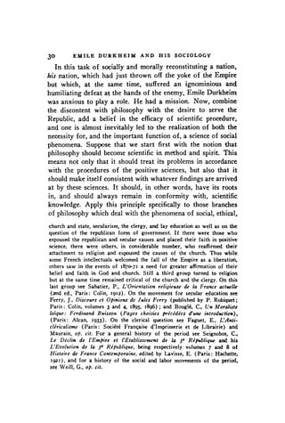 Emile Durkheim And His Sociology Harry Alpert | PDF