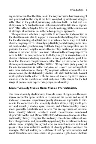 Visual Rhetoric Disability Cognitive Disability Aesthetics Visual Culture Disability ...