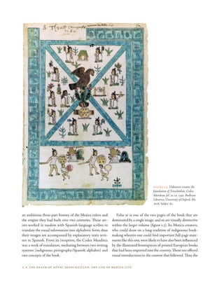 The Death Of Aztec Tenochtitlan The Life Of Mexico City Barbara E Mundy ...