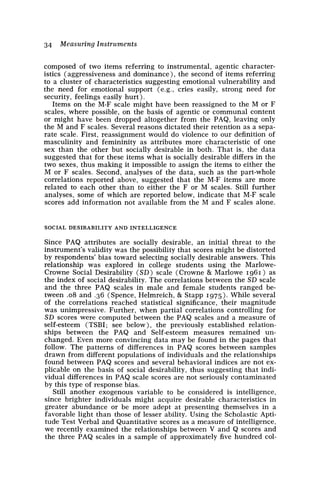 Masculinity And Femininity Their Psychological Dimensions Correlates ...