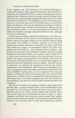 Citizens And Soldiers The Dilemmas Of Military Service Eliot A Cohen | PDF