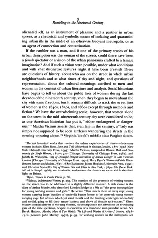 Judith R Walkowitz Walking The Victorian Streets Women Representation And The City Deborah ...
