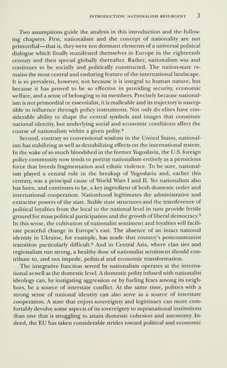 Nationalism And Nationalities In The New Europe Charles A Kupchan ...