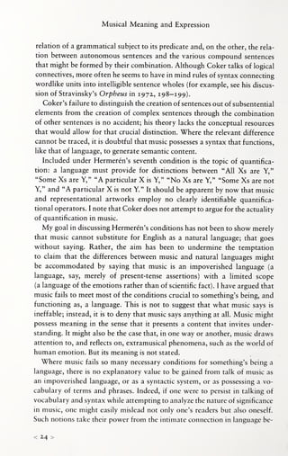 Musical Meaning And Expression Stephen Davies | PDF