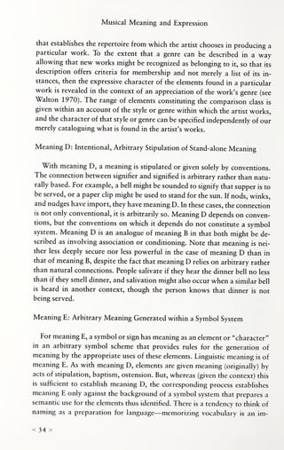 Musical Meaning And Expression Stephen Davies | PDF