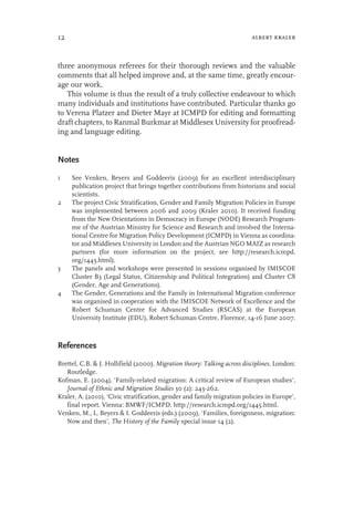 Gender Generations And The Family In International Migration Albert ...