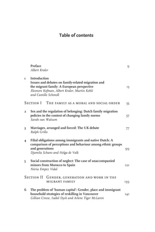 Gender Generations And The Family In International Migration Albert ...