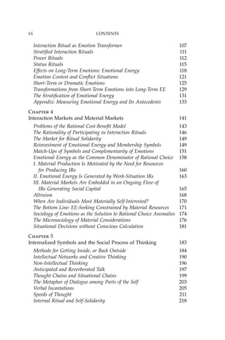Interaction Ritual Chains Course Book Randall Collins | PDF
