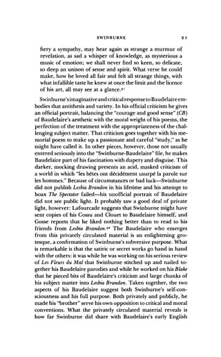 Baudelaire And The English Tradition Course Book Patricia Clements | PDF