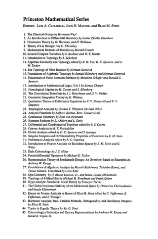 Cohomological Induction And Unitary Representations Pms45 Volume 45 ...