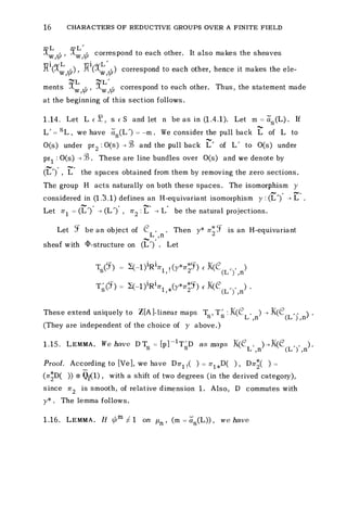 Reductive Statements Characters Of Reductive Groups Over A Finite Field Am107 Volume 107 ...