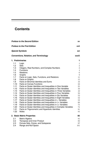 Matrix Mathematics Theory Facts And Formulas Second Edition Second ...