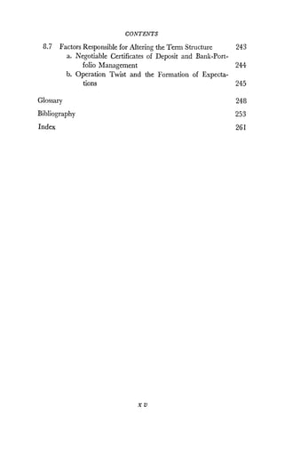 Term Structure Of Interest Rates Expectations And Behavior Patterns ...