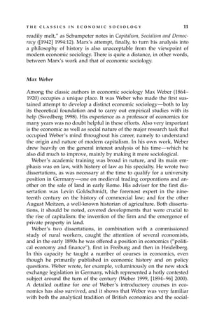 Principles Of Economic Sociology Richard Swedberg | PDF