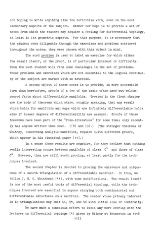 Elementary Differential Topology Am54 Volume 54 James R Munkres | PDF