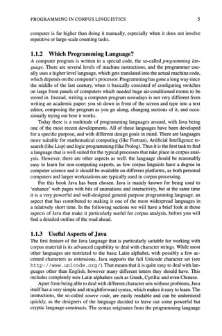 Programming For Corpus Linguistics How To Do Text Analysis With Java ...