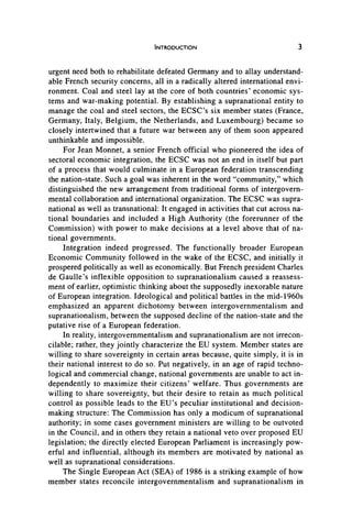 Ever Closer Union An Introduction To European Integration Desmond Dinan ...