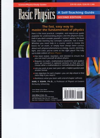 Karl Kuhn- Basic Physics A self teaching guide