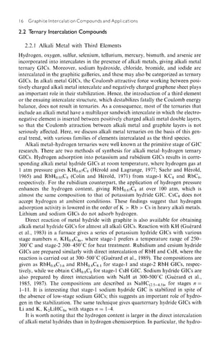 Graphite Intercalation Compounds And Applications Toshiaki Enoki ...