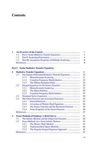 Radiative Transfer An Introduction To Exact And Asymptotic Methods Hlne ...