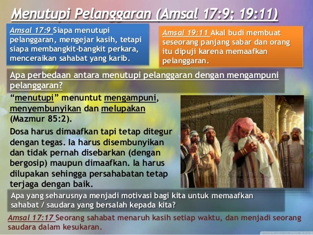 Pelajaran Sekolah SABAT ke-7 Triwulan 1 2015
