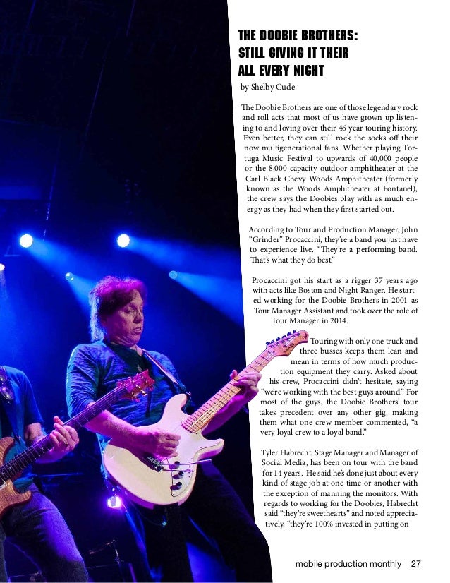 Doobie Brothers Alan Jackson