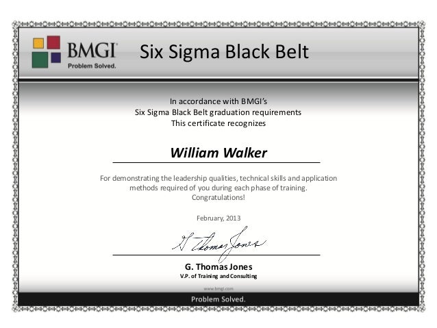black certificate