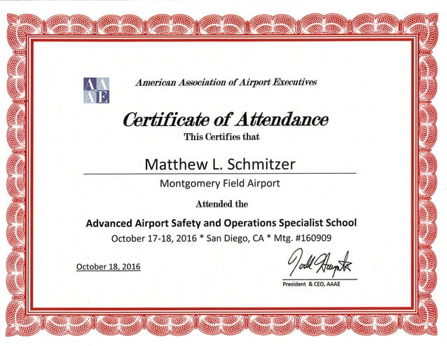 Advanced ASOS Certificate | PDF