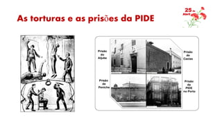 As torturas e as prisões da PIDE
 