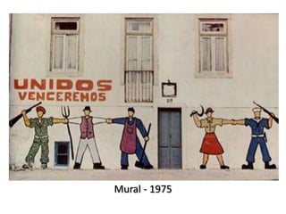 Portugal vivia um período de ditadura, em que os opositores eram perseguidos e eliminados pela PIDE – Polícia Internacional de Defesa do Estado. O Estado Novo defendia a manutençao das colónias portuguesas  - Ultramar – e, apesar da contestação exercida junto do governo por organizações mundiais como a ONU, Portugal não se retirou dos territórios de Angola, Guiné e Moçambique.