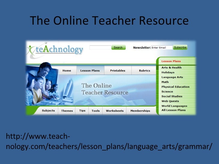 teacher resources