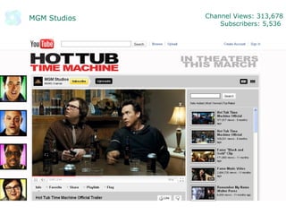 Channel Views: 313,678
Subscribers: 5,536
MGM Studios
 