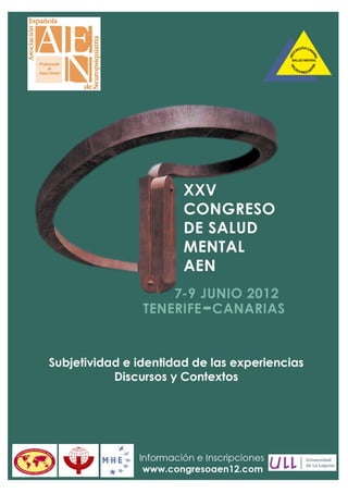 25 Congreso de Salud Mental de la Asociación Española de Neuropsiquiatría