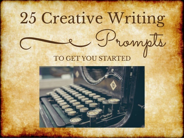 creative writing prompts ppt