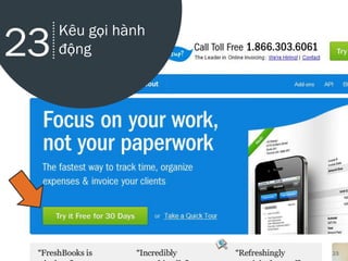 23
23
Kêu gọi hành
động
 