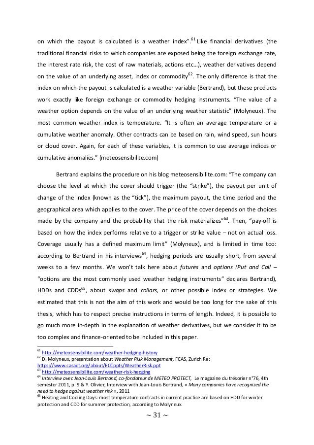 Master thesis exchange rate